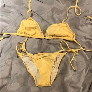 Venus bikini in bright yellow